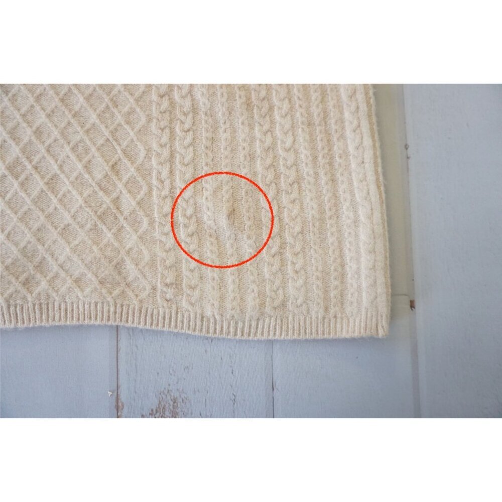 House Of Harlow 1960 Fisherman Cable Knit Sweater Dress, Size L - Picture 2 of 7